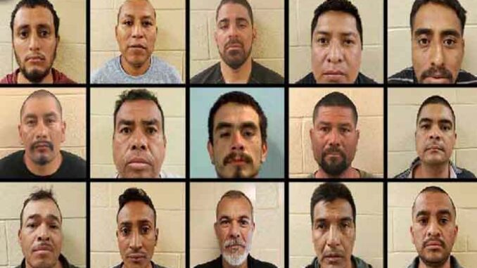 16 Previously Deported Sexual Predators Arrested In March