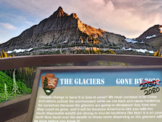 glacier park comic