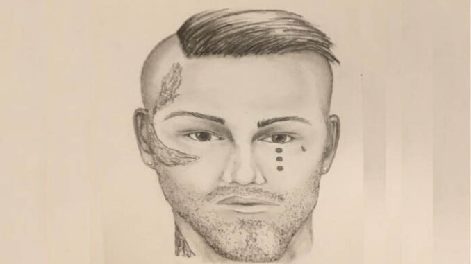 crime suspect sketch