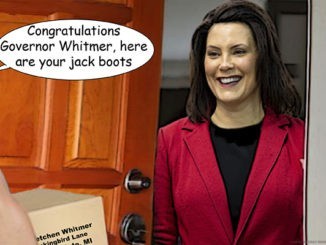 Gretchen Whitmer Comic