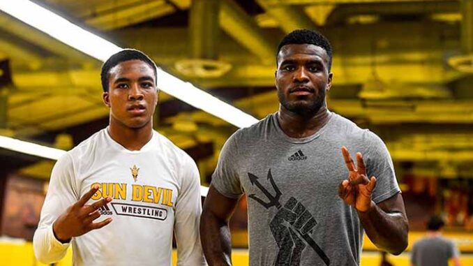 Going To The Mat For ASU Wrestling: Support Defines Relationship Of  Norfleet Brothers – Arizona Daily Independent