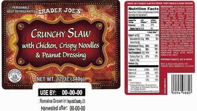traders joe's slaw recall