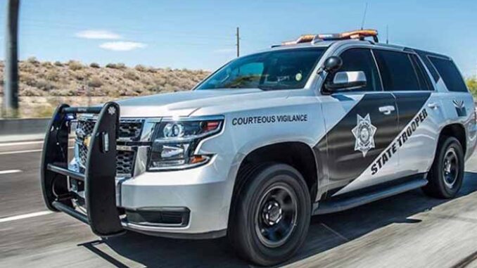 State trooper pulls over Lightning McQueen, Dinoco on Oregon highway