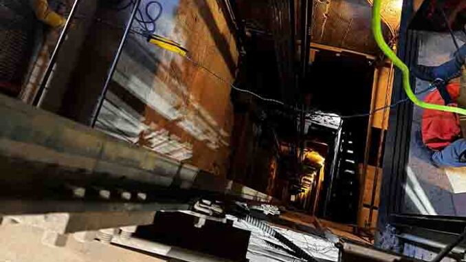 elevator shaft elevator