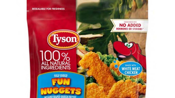Tyson Foods, Inc. recalls chicken nugget products due to possible foreign  matter contamination, 2019-01-31