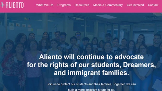 Aliento website