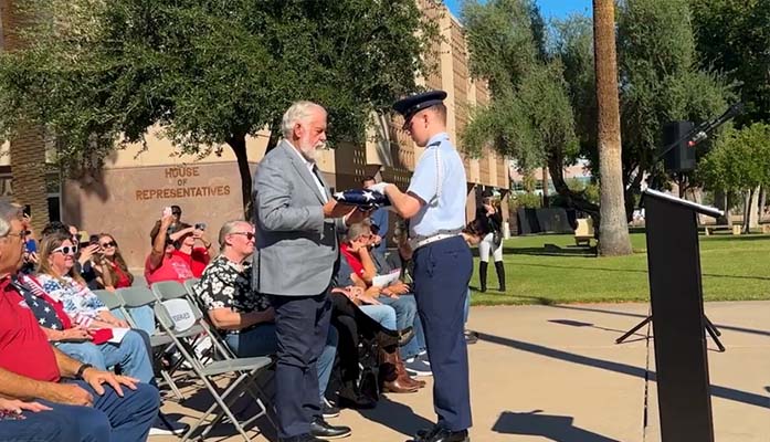 Glendale Mayor’s 7-Year American Flag Tour Comes to an End at Arizona Capitol